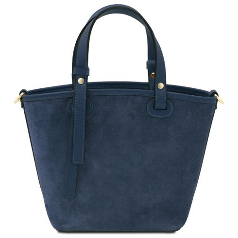 Glacette - Suede leather bucket bag